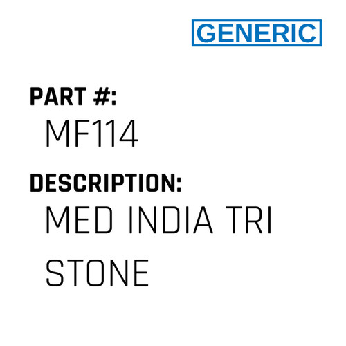 Med India Tri Stone - Generic #MF114