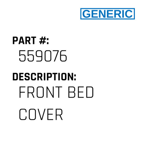 Front Bed Cover - Generic #559076