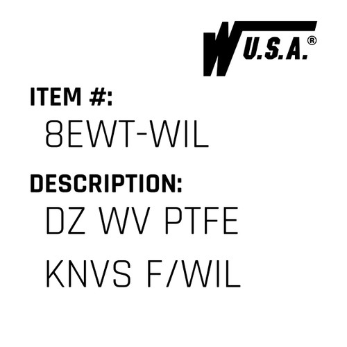 Dz Wv Ptfe Knvs F/Wil - Wilson #8EWT-WIL
