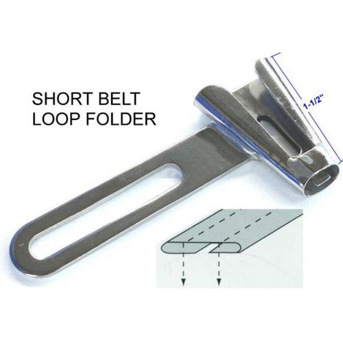 Short Belt Loop Folder - Generic #S66S 3/4