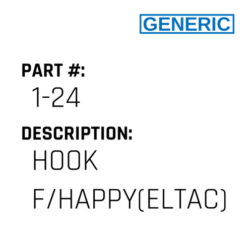 Hook F/Happy(Eltac) - Generic #1-24