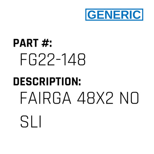 Fairga 48'X2' No Sli - Generic #FG22-148