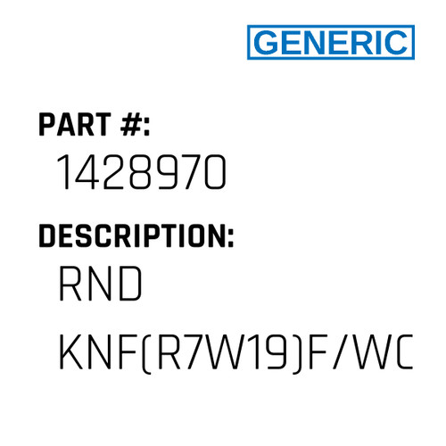 Rnd Knf(R7W19)F/Wolf - Generic #1428970