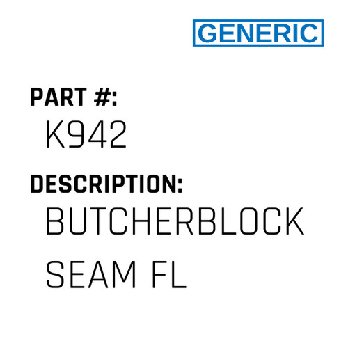 Butcherblock Seam Fl - Generic #K942