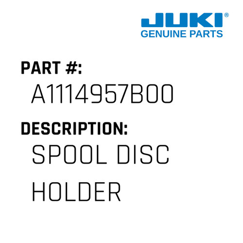 Spool Holder Disk - Juki #A1114957B00