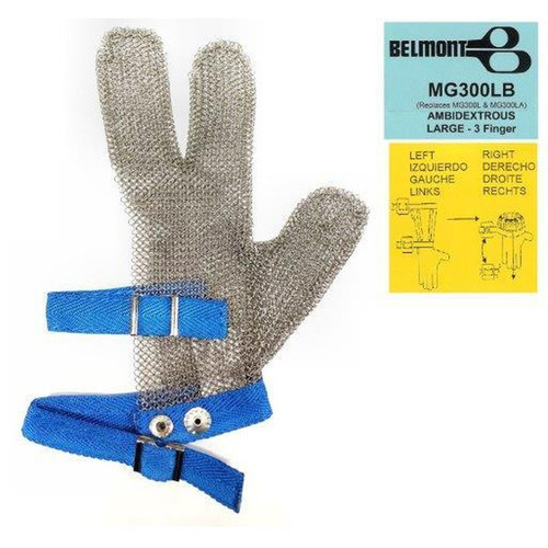 Large 3-Finger Glove - Generic #MG300LB