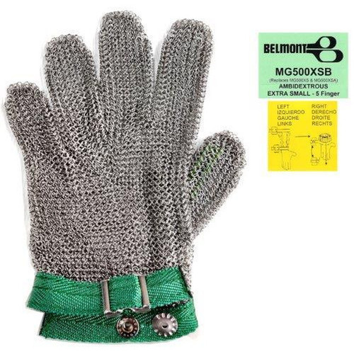 X-Sm 5 Finger Glove - Generic #MG500XSB