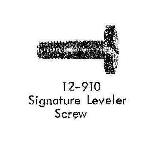 Screw F/Smyth - Generic #12-910
