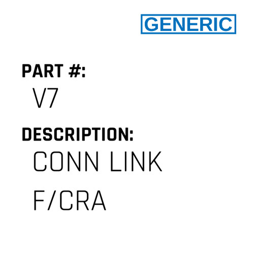 Conn Link F/Cra - Generic #V7