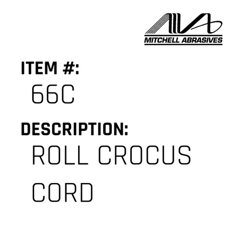 Roll Crocus Cord - Mitchells #66C