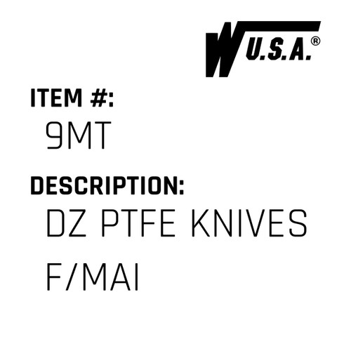 Dz Ptfe Knives F/Mai - Wilson #9MT