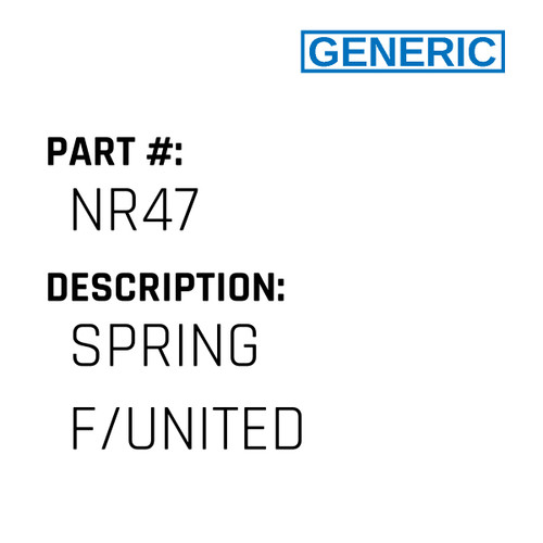 Spring F/United - Generic #NR47