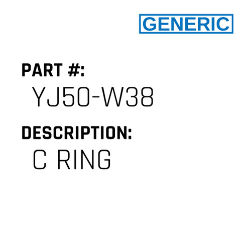 C Ring - Generic #YJ50-W38