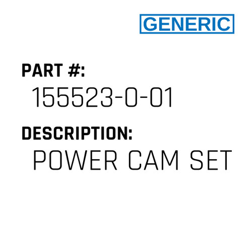Power Cam Set - Generic #155523-0-01