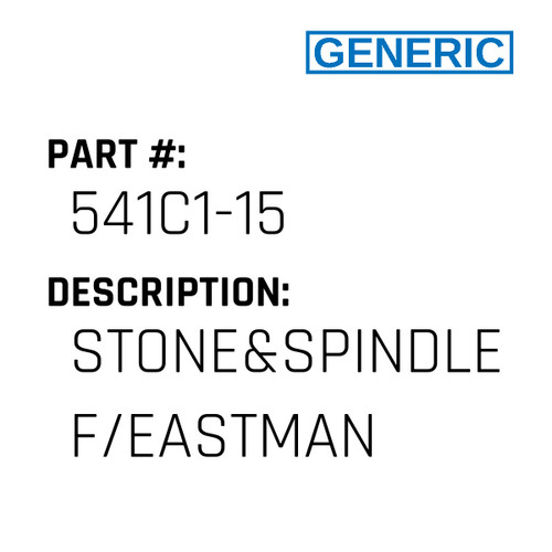 Stone&Spindle F/Eastman - Generic #541C1-15