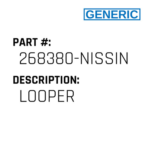 Looper - Generic #268380-NISSIN