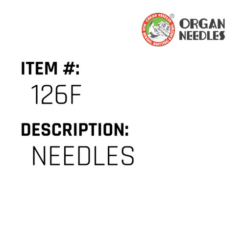 Needles - Organ Needle #126F