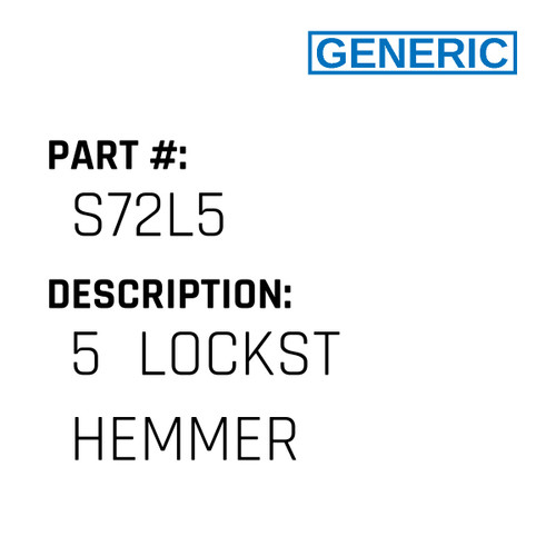 5  Lockst Hemmer - Generic #S72L5