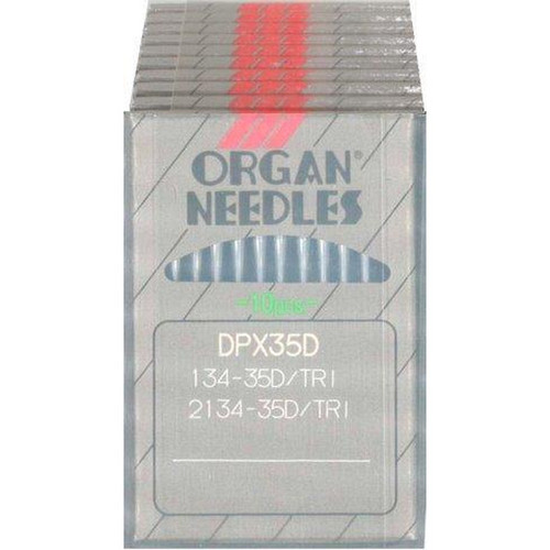 Organ Leather Needles 100 / 16 Chromium For Industrial Sewing Machines - Organ Needle #134-35D #100