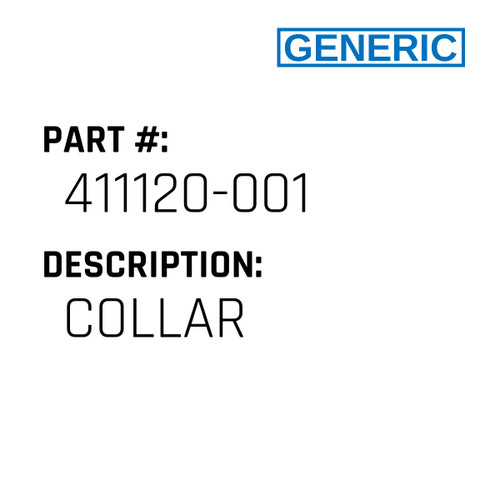 Collar - Generic #411120-001