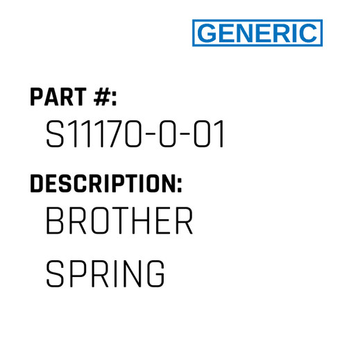 Brother Spring - Generic #S11170-0-01