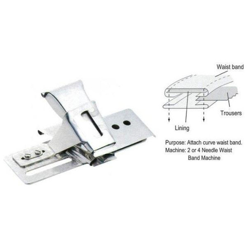 2Pc Waist Band Folder - Generic #S438 2.75H