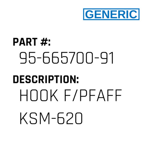 Generic Parts - Embroidery Machine Parts & Supplies - Parts for