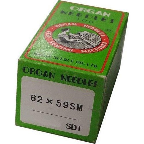 Organ Leather Needles 180 / 24 Chromium For Industrial Sewing Machines - Organ Needle #62X59SM-SD1 #24