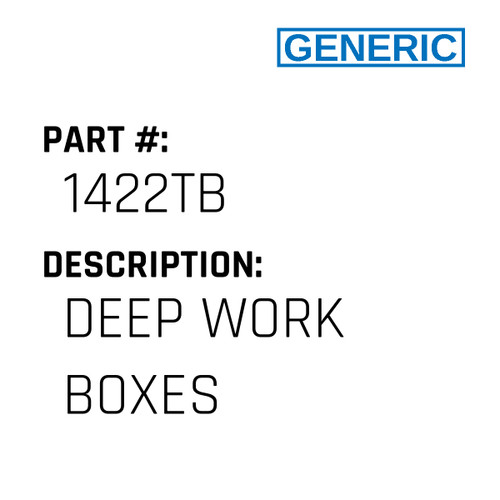 Deep Work Boxes - Generic #1422TB