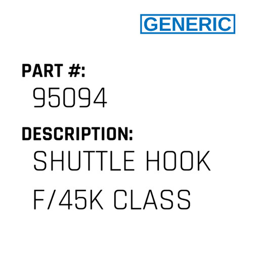 Shuttle Hook F/45K Class - Generic #95094