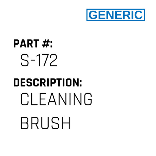 Cleaning Brush - Generic #S-172