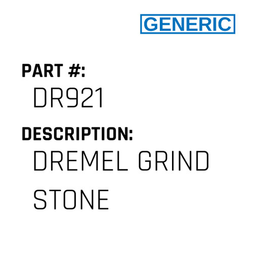 Dremel Grind Stone - Generic #DR921