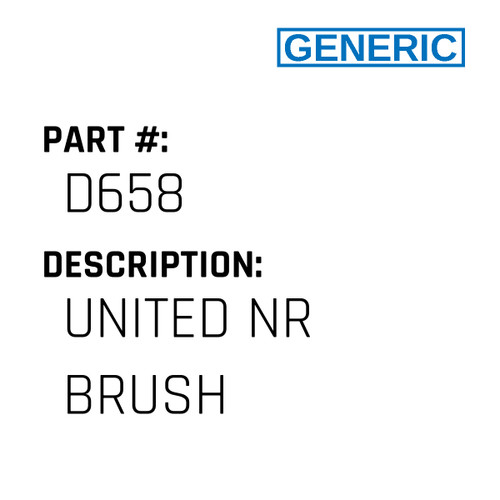 United Nr Brush - Generic #D658