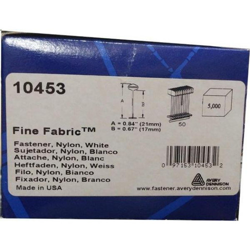 Bx(5M)) 21Mm Fine Fastnr - Avery-Dennison #D10453