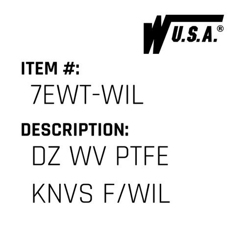Dz Wv Ptfe Knvs F/Wil - Wilson #7EWT-WIL