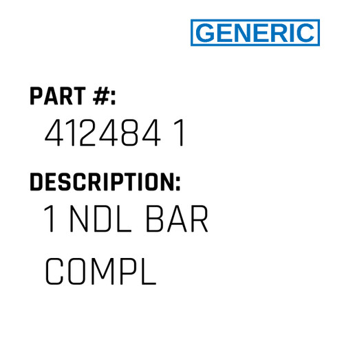 1 Ndl Bar Compl - Generic #412484 1