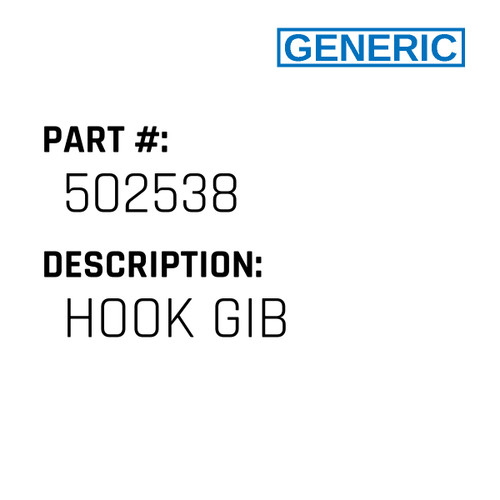 Hook Gib - Generic #502538