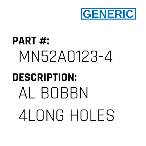 Al Bobbn 4Long Holes - Generic #MN52A0123-4