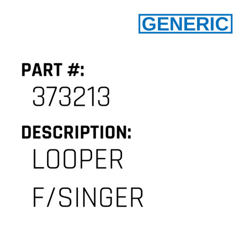 Looper F/Singer - Generic #373213