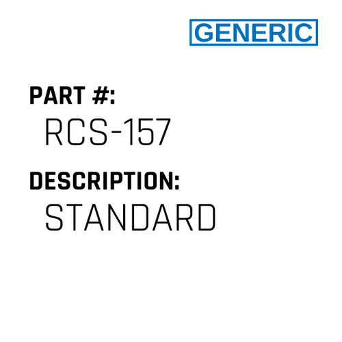 Standard - Generic #RCS-157