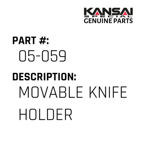 Kansai Special (Japan) Part #05-059 MOVABLE KNIFE HOLDER