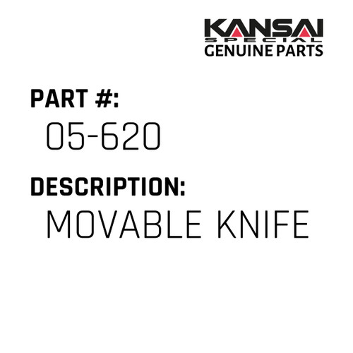 Kansai Special (Japan) Part #05-620 MOVABLE KNIFE