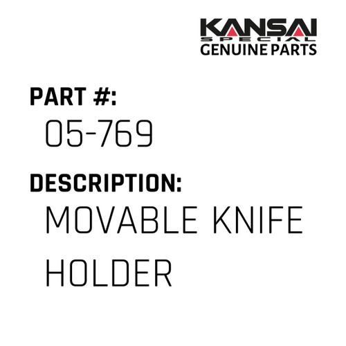 Kansai Special (Japan) Part #05-769 MOVABLE KNIFE HOLDER