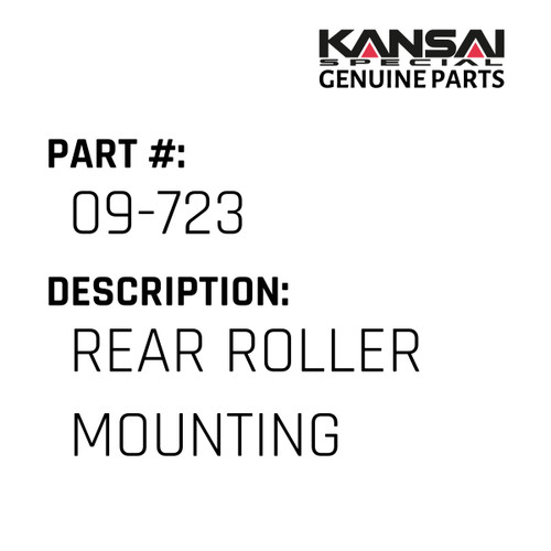 Kansai Special (Japan) Part #09-723 REAR ROLLER MOUNTING..