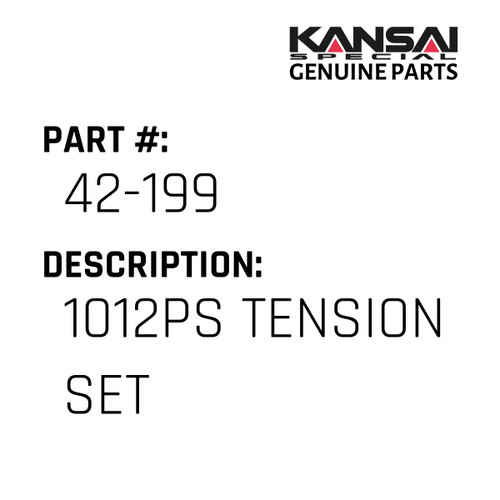 Kansai Special (Japan) Part #42-199 1012PS TENSION SET