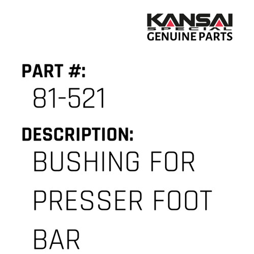 Kansai Special Original Spare Parts