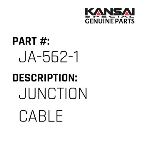 Kansai Special (Japan) Part #JA-562-1 USE 59-046 06/2019, JUNCTION CABLE