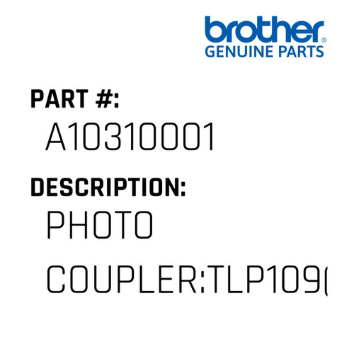Photo Coupler:Tlp109(E - Genuine Japan Brother Sewing Machine Part #A10310001