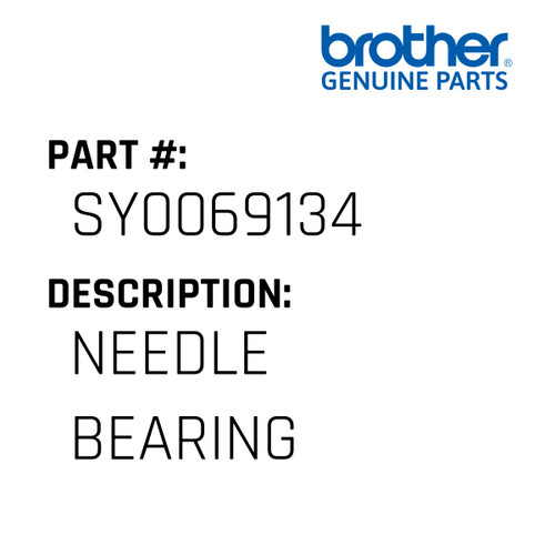 Needle Bearing - Genuine Japan Brother Sewing Machine Part #SY0069134