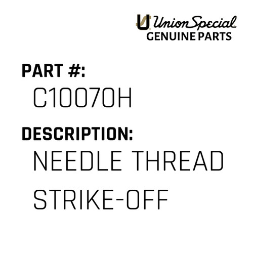 Union Special Original Parts